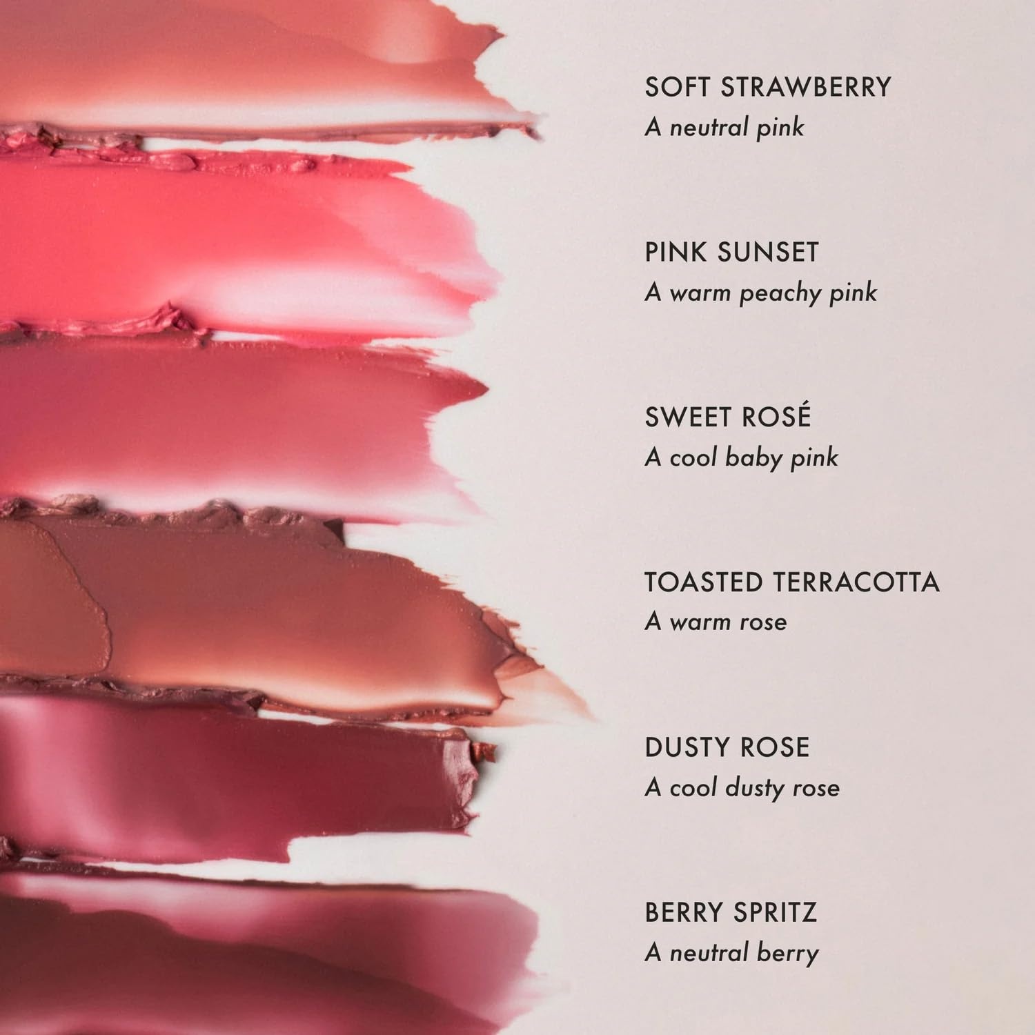 image:imageSummer Fridays Blush Butter Balm SkincareInfused Hydrating Cream Blush with Hyaluronic Acid Ceramides amp Shea Butter for a Dewy Flush of Color Cheek and Lip Tint Berry Spritz 014 OzSoft Strawberry