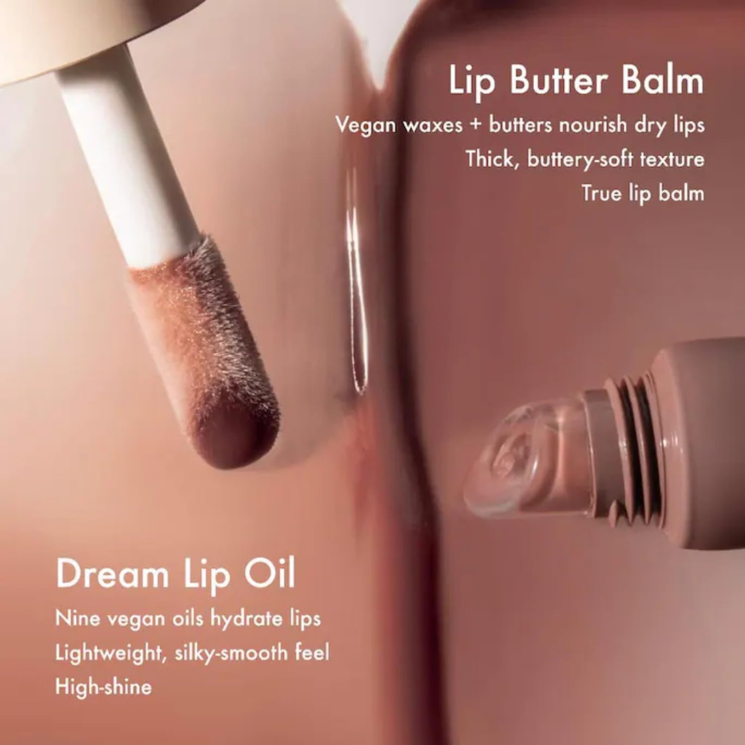image:imageSummer Fridays Dream Lip Oil Hydrating Tinted Lip Gloss Oil NonSticky Formula with Skincare Benefits for LongLasting Softness Shine Effortless Beauty Gifts Warm Beige 015 OzWarm Beige