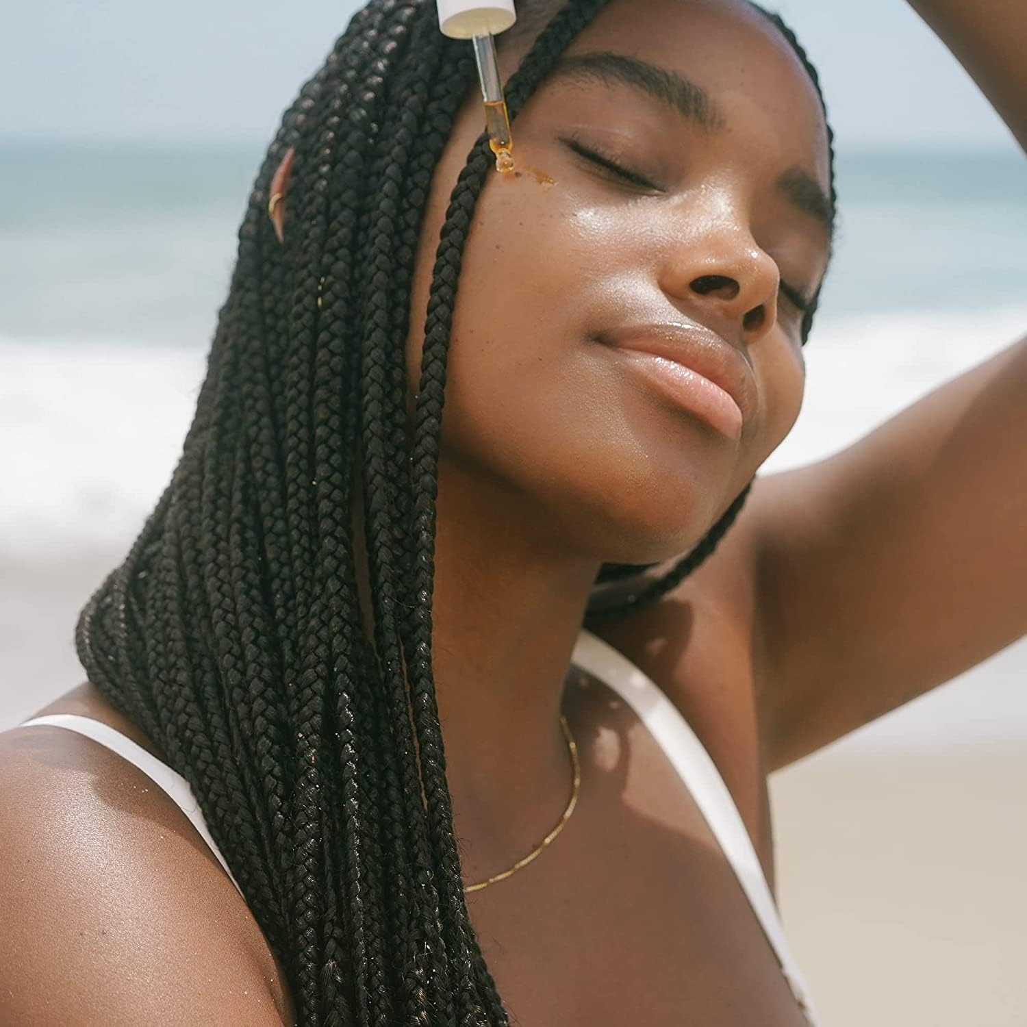 image:imageSummer Fridays Heavenly Sixteen Face Oil AllInOne Hydrating Face Oil for Dry Skin Made with a Restorative Blend of 16 NonComedogenic Oils to Help Condition and Plump Skin 1 Fl Oz