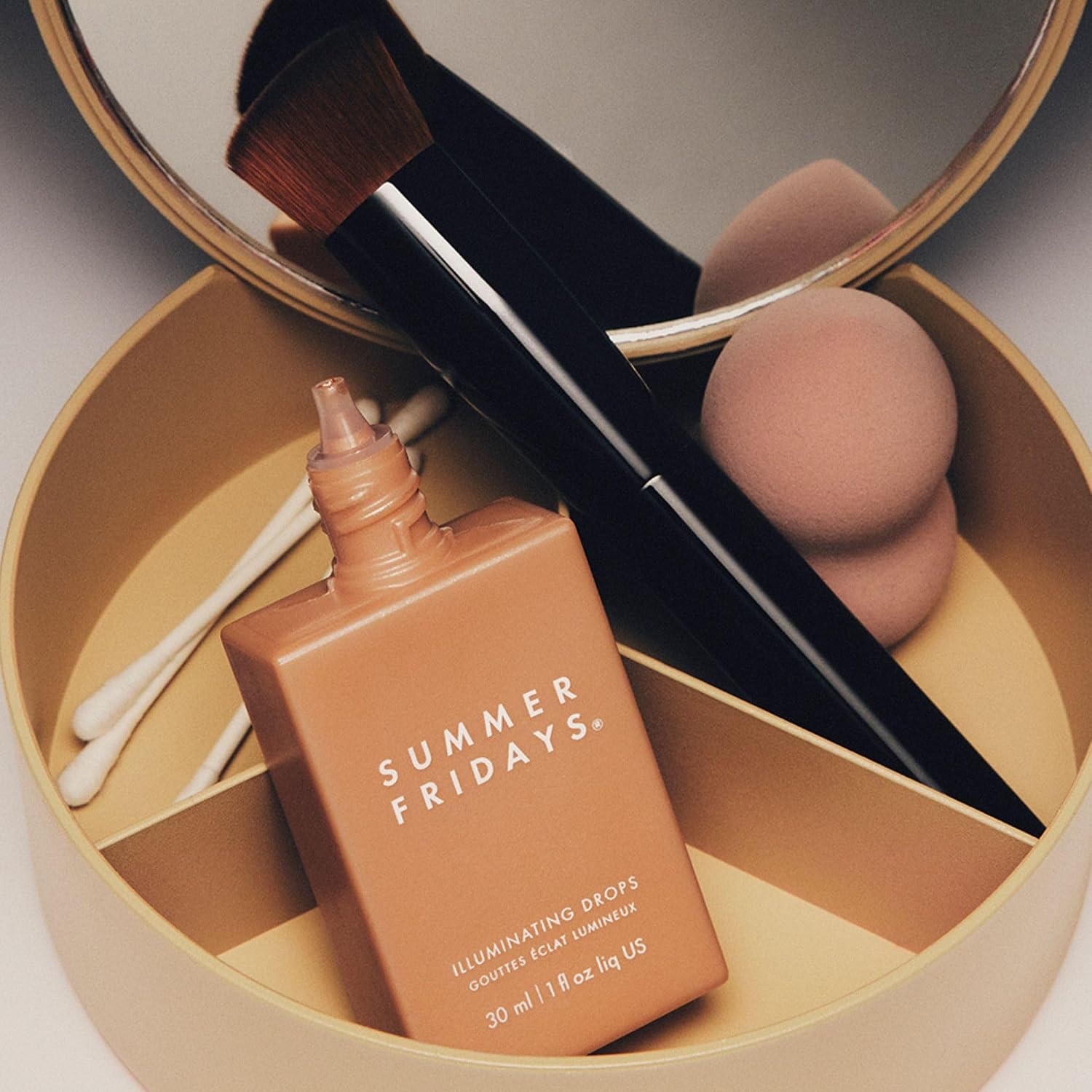 image:imageSummer Fridays Illuminating Drops Hydrating SerumLike Formula with Hyaluronic Acid Dewy Summer Makeup with Skincare Benefits Help Support a Healthy Skin Barrier 1 Fl Oz