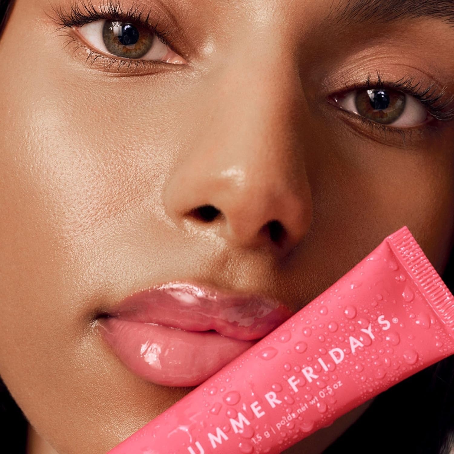 image:imageSummer Fridays Lip Butter Balm Moisturizing Lip Gloss for Instant Shine Sheer Color With Nourishing Shea Butter Everyday Makeup Skin Care Summer Essentials Vegan Pink Sugar 5 OzPink Guava