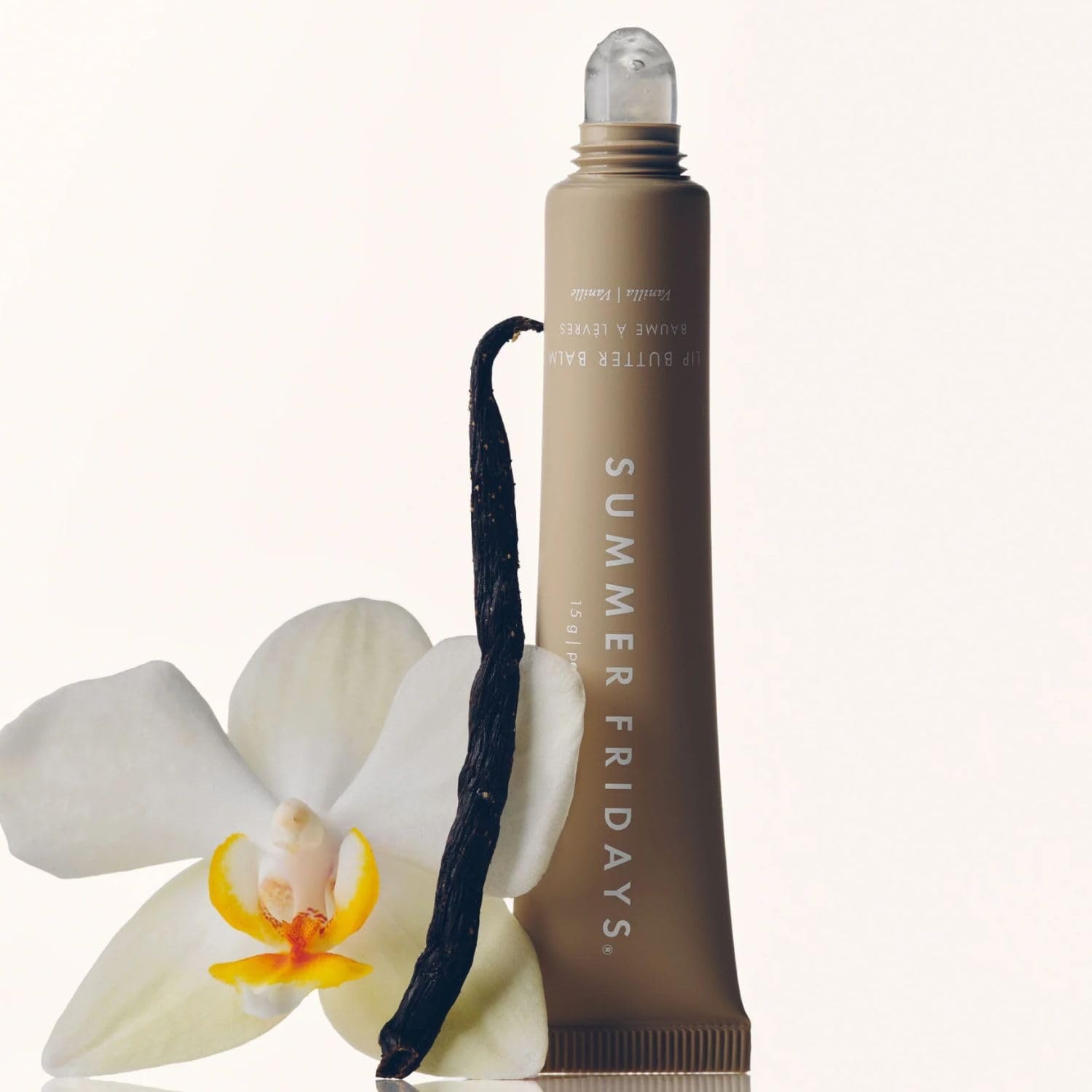 image:imageSummer Fridays Lip Butter Balm Moisturizing Lip Gloss for Instant Shine Sheer Color With Nourishing Shea Butter Everyday Makeup Skin Care Summer Essentials Vegan Pink Sugar 5 OzVanilla
