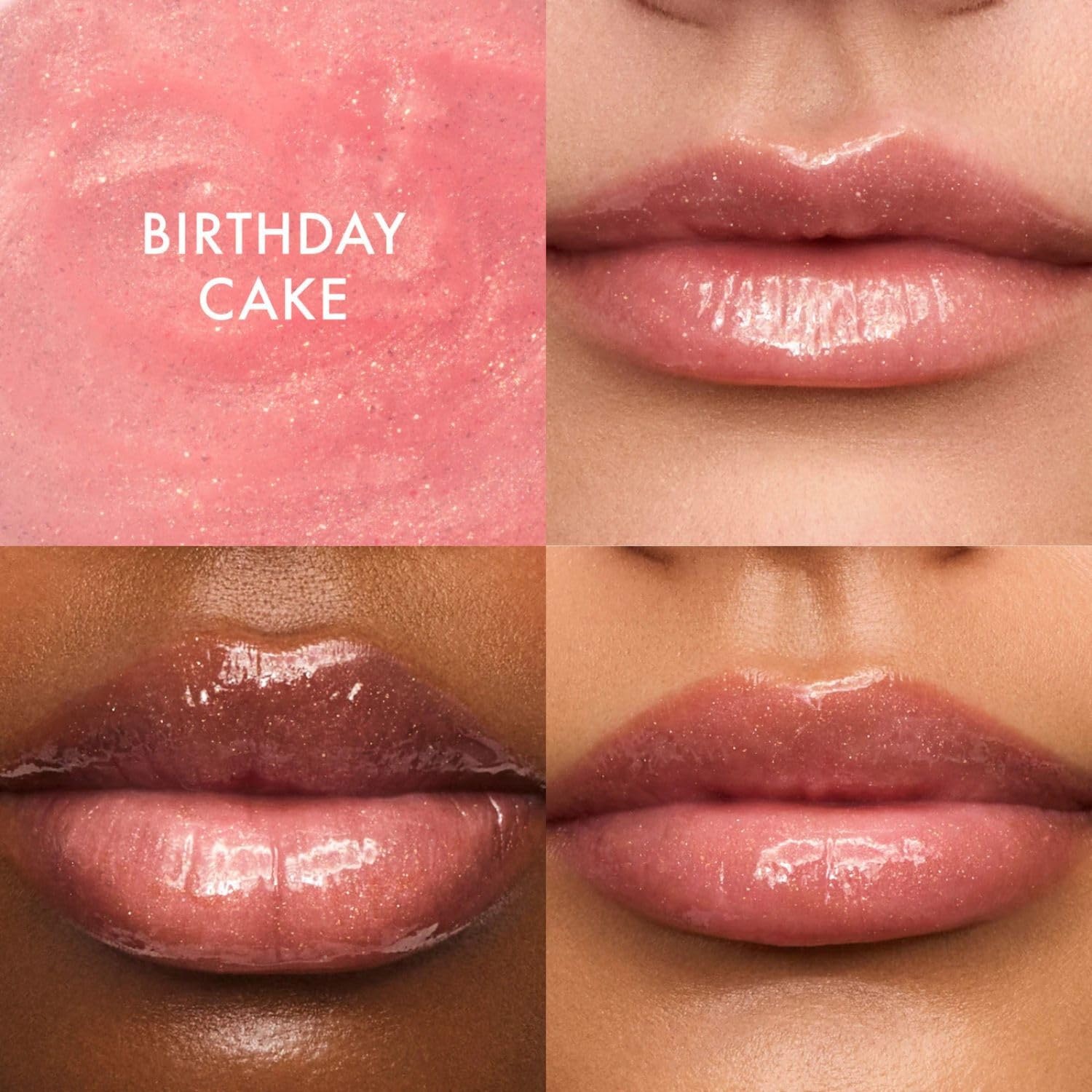 image:imageSummer Fridays Lip Butter Balm Moisturizing Lip Gloss for Instant Shine Sheer Color With Nourishing Shea Butter Everyday Makeup Skin Care Summer Essentials Vegan Pink Sugar 5 OzStrawberry Soft Serve Birthday Cake