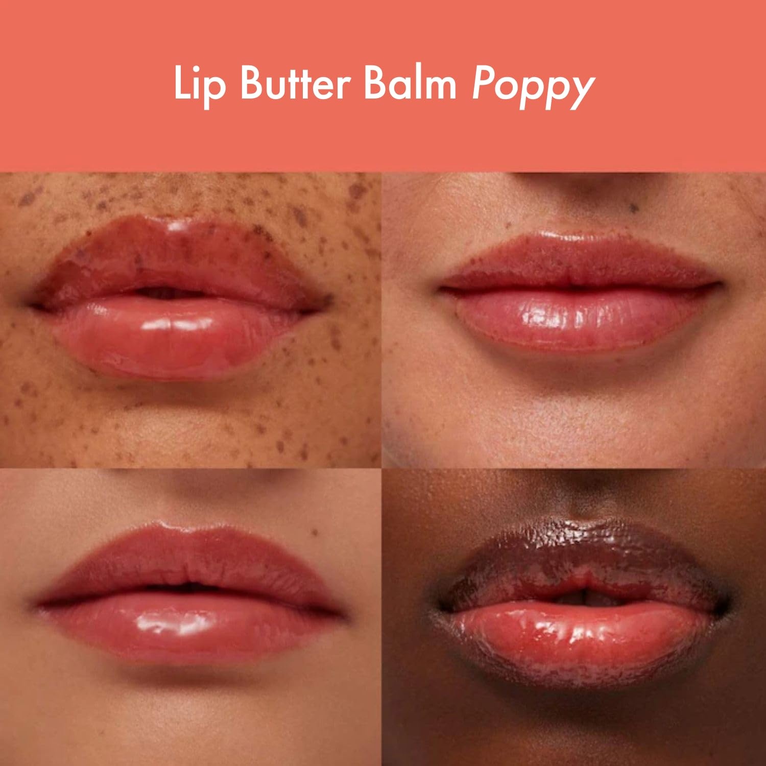 image:imageSummer Fridays Lip Butter Balm Moisturizing Lip Gloss for Instant Shine Sheer Color With Nourishing Shea Butter Everyday Makeup Skin Care Summer Essentials Vegan Pink Sugar 5 OzPink Guava Poppy Cherry