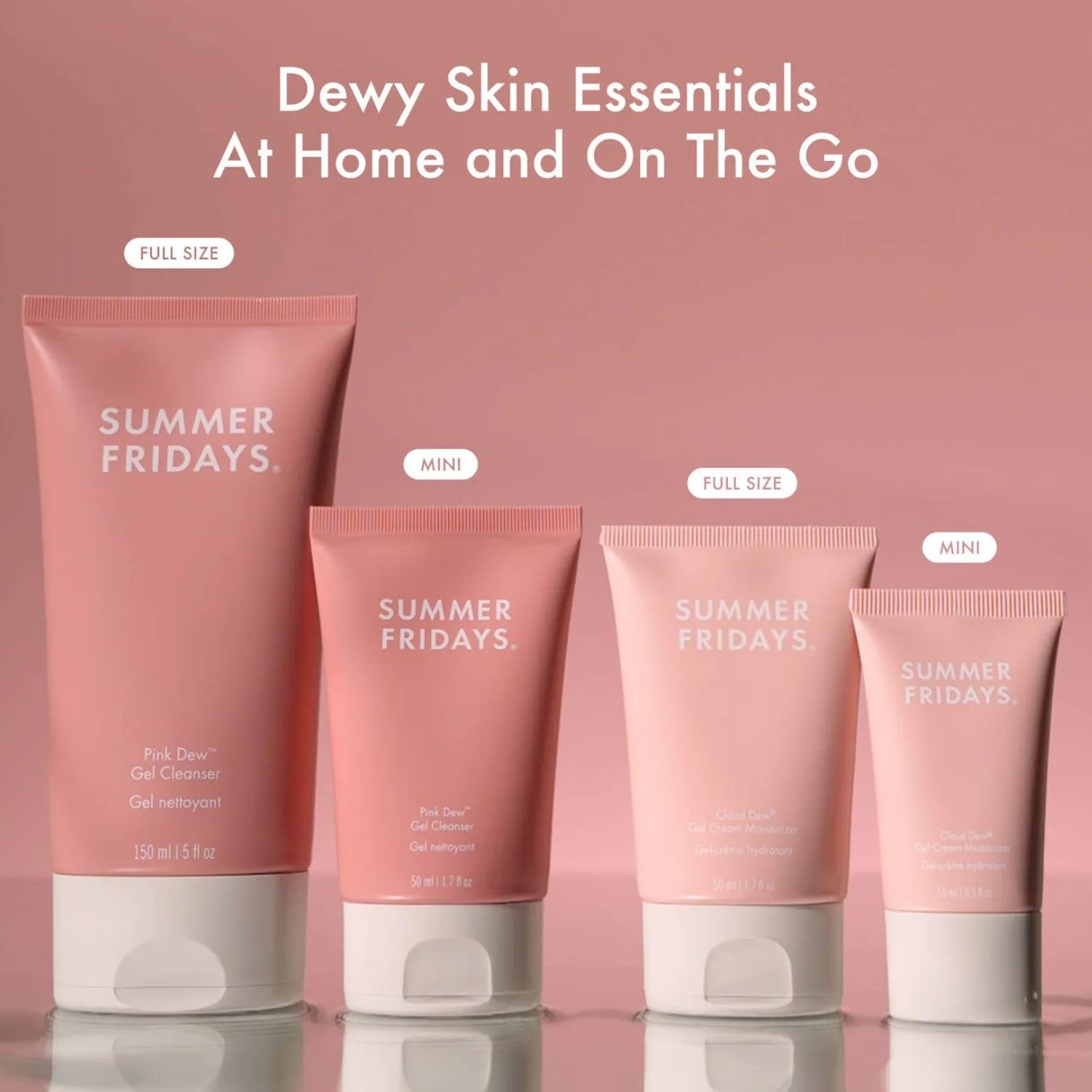 image:imageSummer Fridays Pink Dew Gel Facial Cleanser pHBalanced Foaming Gel Face Wash for Oily BlemishProne Sensitive Skin Refreshing Hydrating Gentle Face Cleanser for Soft Radiant Skin17 fl oz17 Fl Oz Pack of 1