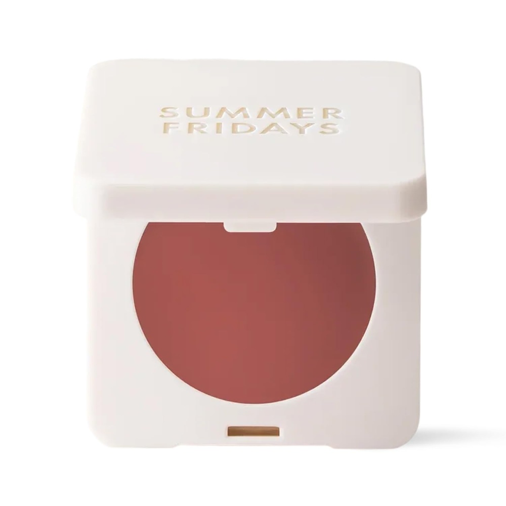 image:imageSummer Fridays Blush Butter Balm SkincareInfused Hydrating Cream Blush with Hyaluronic Acid Ceramides amp Shea Butter for a Dewy Flush of Color Cheek and Lip Tint Berry Spritz 014 OzToasted Terracotta