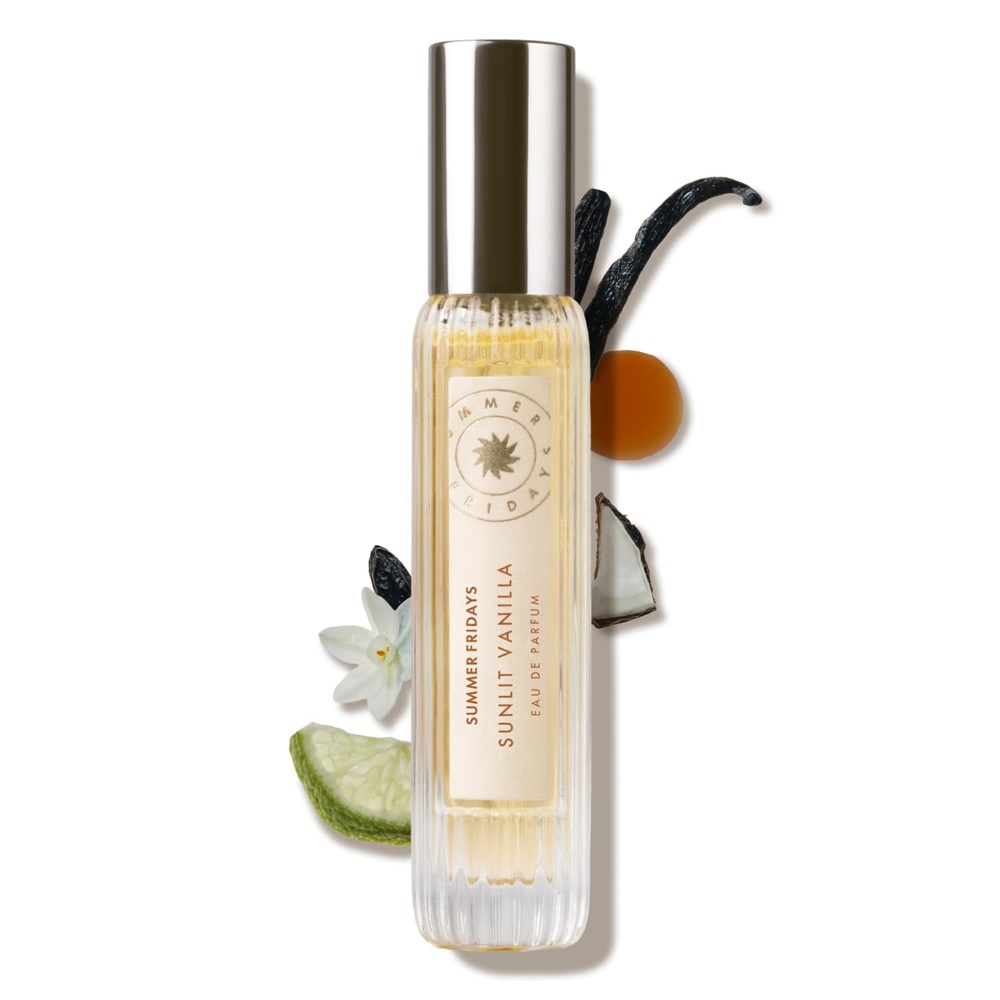 image:imageSummer Fridays Sunlit Vanilla Eau de Parfum  Warm Gourmand Vanilla Perfume for Women  Versatile Fragrance With Notes of Caramel  Bergamot  LongLasting Delicate Eau de Parfum  Vegan 10 ml034 Fl Oz Pack of 1
