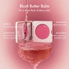 Summer Fridays Blush Butter Balm – Skincare-Infused Hydrating Cream Blush with Hyaluronic Acid, Ceramides, & Shea Butter for a Dewy Flush of Color – Cheek and Lip Tint – Berry Spritz (0.14 Oz)(Sweet Rosé)