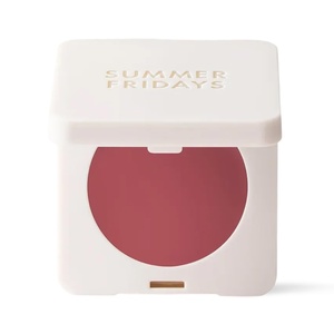 Summer Fridays Blush Butter Balm – Skincare-Infused Hydrating Cream Blush with Hyaluronic Acid, Ceramides, & Shea Butter for a Dewy Flush of Color – Cheek and Lip Tint – Berry Spritz (0.14 Oz)(Dusty Rose)
