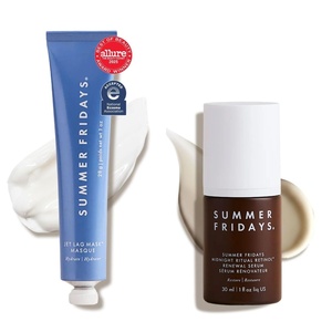 Summer Fridays Evening Duo, Travel Size Skin Care Set (2 Ct)(2 Count (Pack of 1))