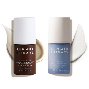 Summer Fridays Jet Lag Deep Hydration Serum – Hydrating Face Serum for Dry Skin with Glycerin & Squalane – Helps Soothe Skin, Improves Skin Barrier & the Appearance of Fine Lines & Wrinkles (1 Oz)(2 Count (Pack of 1))