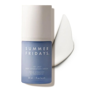Summer Fridays Jet Lag Deep Hydration Serum – Hydrating Face Serum for Dry Skin with Glycerin & Squalane – Helps Soothe Skin, Improves Skin Barrier & the Appearance of Fine Lines & Wrinkles (1 Oz)(1 Ounce (Pack of 1))