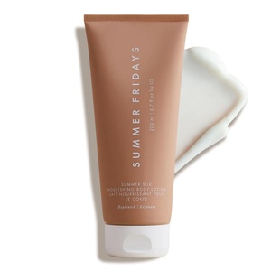 Summer Fridays Summer Silk Nourishing Body Lotion – Hydrating Body Lotion with Hyaluronic Acid, Shea Butter, Grapeseed Oil, and Cocoa Butter – Non-Greasy Moisturizer for Dry Skin (6.7 Fl Oz)