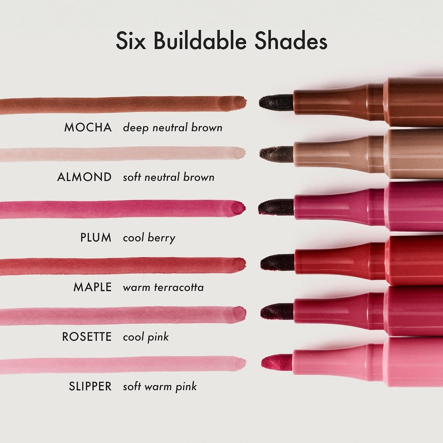 image:imageSummer Fridays Flushed Lip Stain Rosettedeep neutral brown