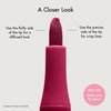 Summer Fridays Flushed Lip Stain Rosette(soft  warm pink)
