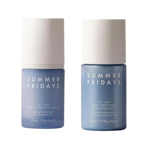 Summer Fridays Jet Lag Soothing Hydration Duo – Skin Soothing Hydration Mist (1.7 Fl Oz), Deep Hydration Serum (1 Oz), Calming Skincare for Soft, Radiant, Moisturized Skin