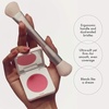 Summer Fridays Dewy Berry Cheek Essentials Set – Blush Butter Balm Berry Spritz (0.14 Oz), The Blush Brush (1 Count), Hydrating Cream Color + Seamless Blending for a Natural Finish