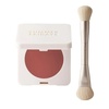 Summer Fridays Dewy Cheek Essentials Set – Blush Butter Balm Toasted Terracotta (0.14 Oz), The Blush Brush (1 Count), Hydrating Cream Color + Seamless Blending for a Natural Finish