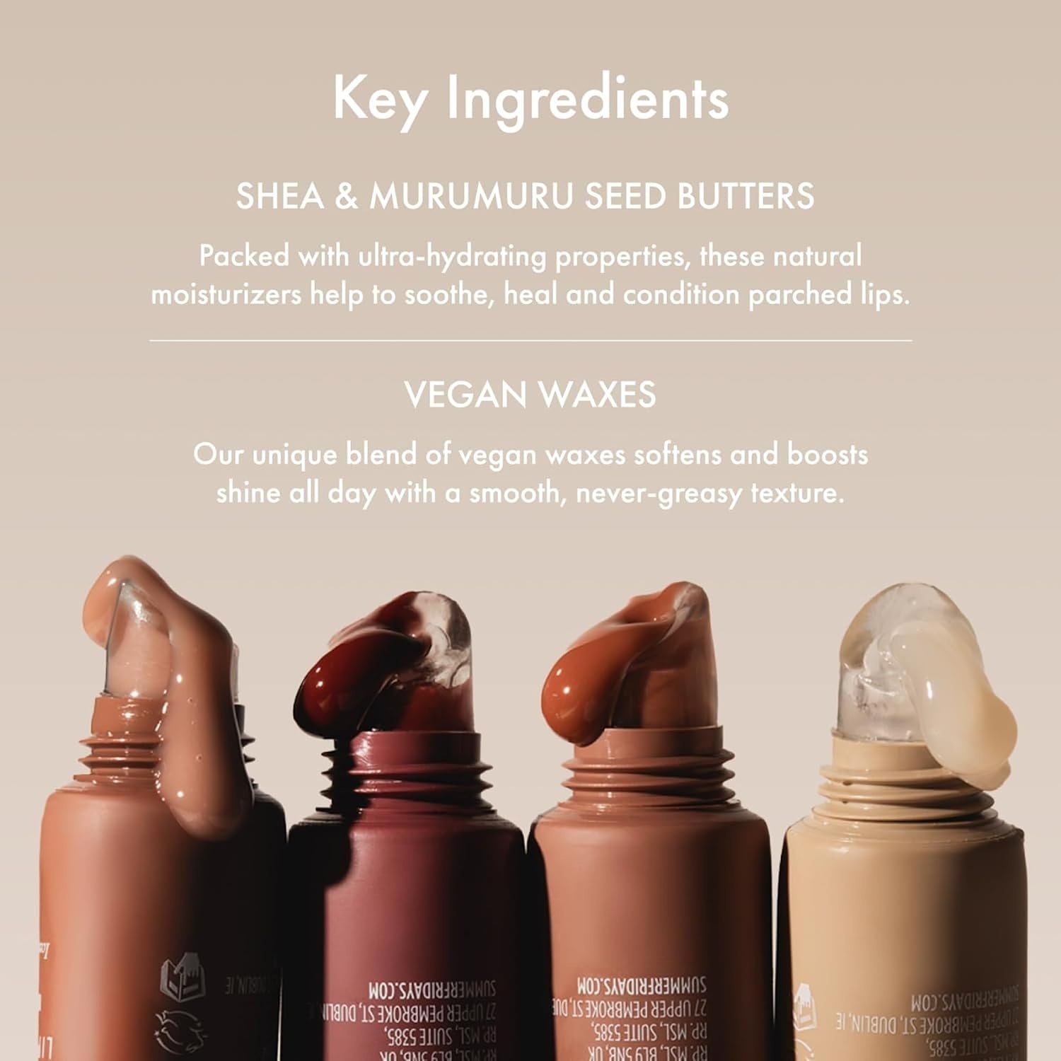 image:imageSummer Fridays Vanilla Beige Lip Trio Lip Butter Balm Vanilla Beige Flushed Lip Stain Rosette SoftLine Lip Liner Cinnamon