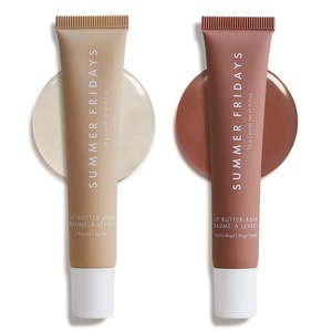 Summer Fridays Lip Butter Balm, Strawberry Soft Serve, Vegan (0.5 Oz)(Vanilla & Vanilla Beige)