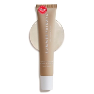 Summer Fridays Lip Butter Balm, Strawberry Soft Serve, Vegan (0.5 Oz)(Vanilla)
