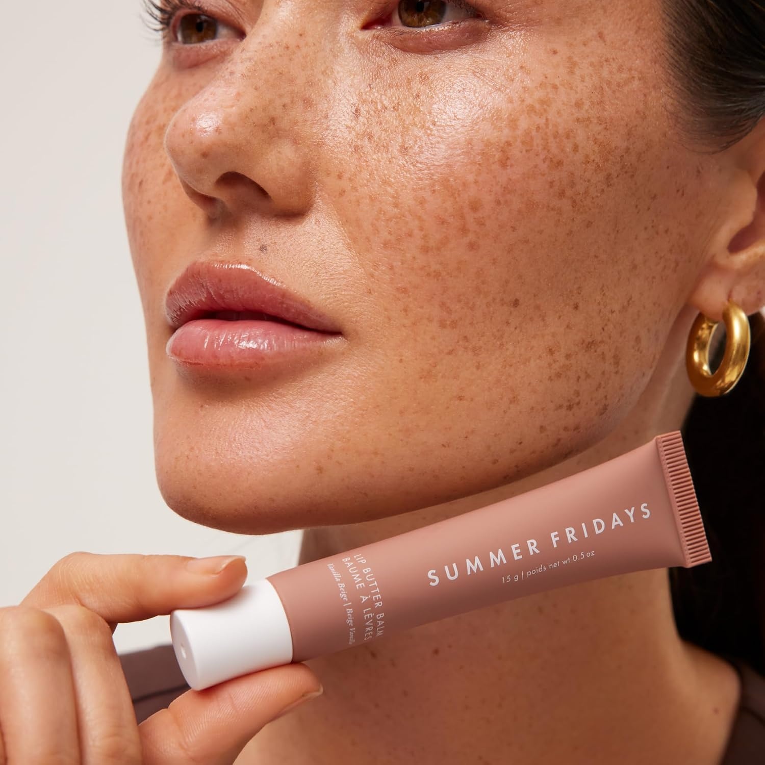 image:imageSummer Fridays Lip Butter Balm Hydrating Lip Mask Shea Butter Vegan Vanilla Beige 05 Oz Jet Lag Mask Mini Hydrating Nourishing Face Mask with Antioxidants 1 oz