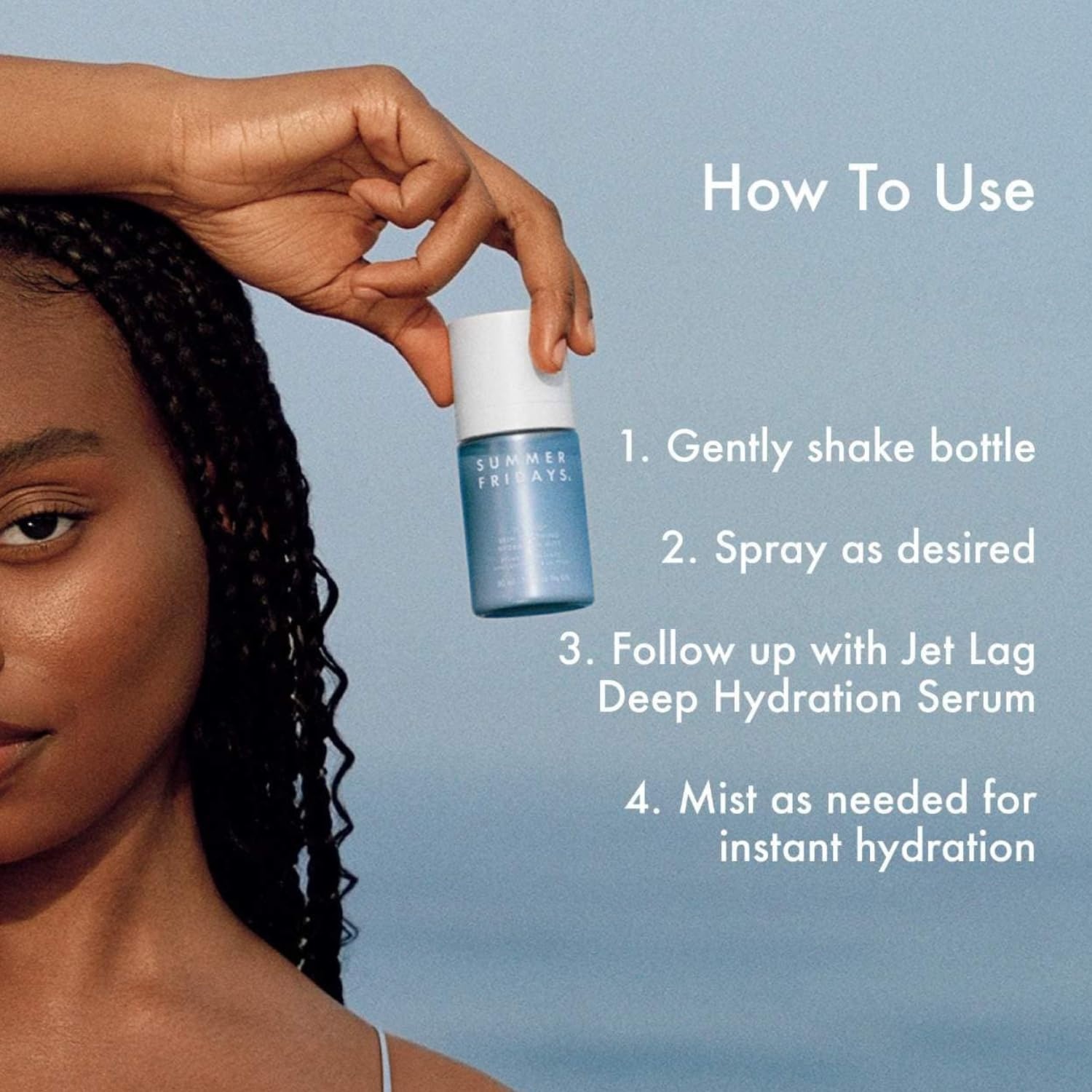 image:imageSummer Fridays Jet Lag Essentials Mini Hydrating Skin Care Set With Jet Lag Mask Eye Patches Deep Hydration Face Serum amp Hydration Mist Travel Size Skincare Kit amp Gift Set 4 Count